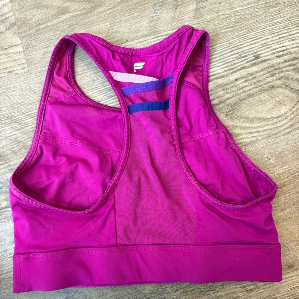 Fabletics Fuchsia Sports Bra